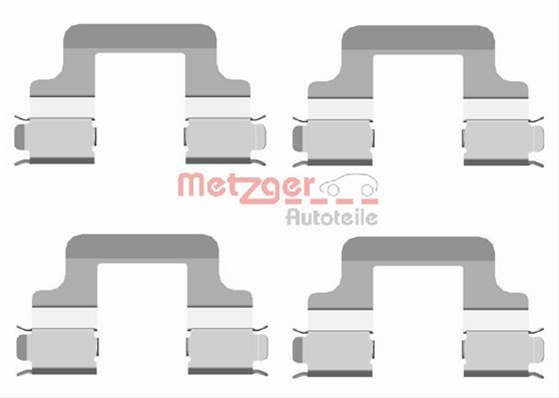 SET ACCESORII, PLACUTE FRANA