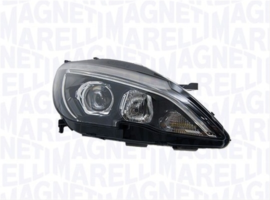 (LPR132) HEADLIGHT LEFT H7, LED, HY21W PEUGEOT 308 FL-MAG MARELLI