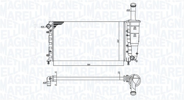 Imagine pentru produsul „RADIATOR, RACIRE MOTOR"