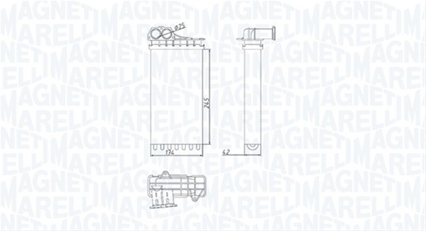(BR436) CALORIFER SE25 MARELLI