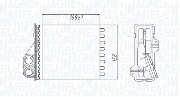 (BR479) CALORIFER SE25 MARELLI