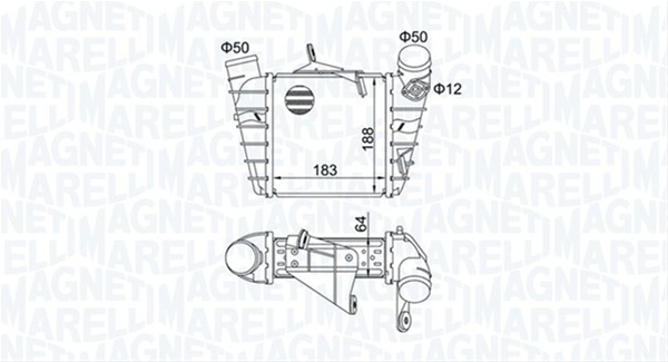 INTERCOOLER (MST475) MARELLI