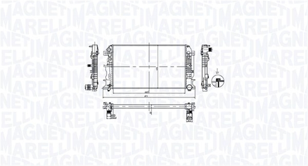 Imagine pentru produsul „RADIATOR MARELLI"
