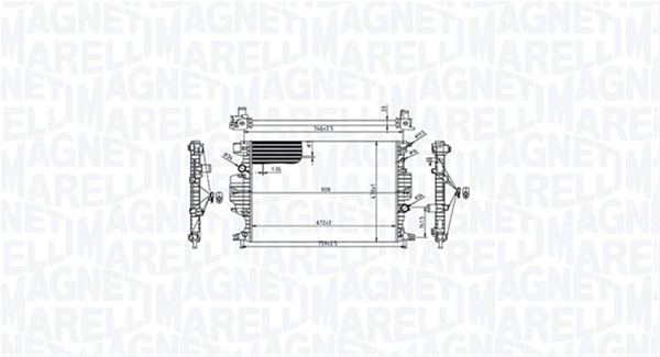 Imagine pentru produsul „RADIATOR MARELLI"