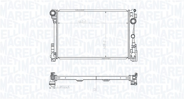 Imagine pentru produsul „RADIATOR MARELLI"