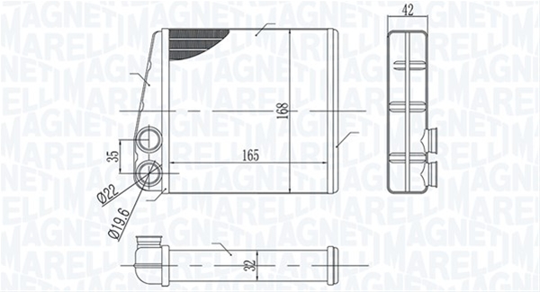 Imagine pentru produsul „(BR440) CALORIFER SE25 MARELLI"