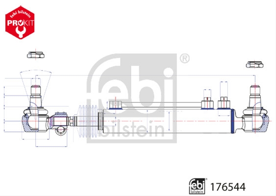 CILINDRU RECEPTOR SERVODIRECTIE FEBI