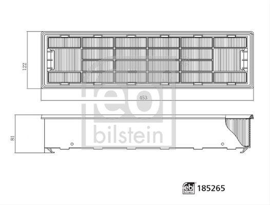 FILTRU AER HABITACLU FEBI TRUCK