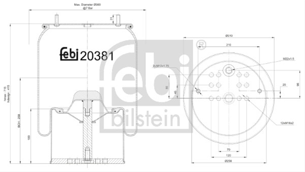 Imagine pentru produsul „BURDUF, SUSPENSIE PNEUMATICA"
