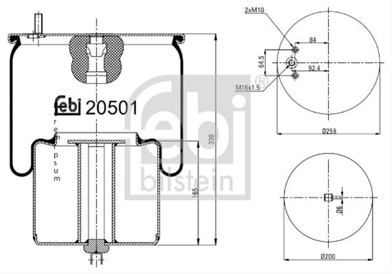 BURDUF, SUSPENSIE PNEUMATICA