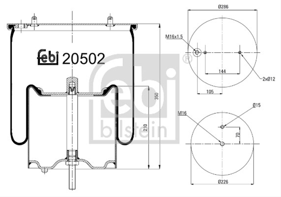 BURDUF, SUSPENSIE PNEUMATICA