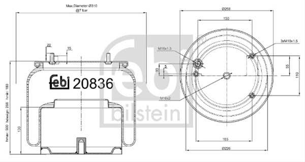 BURDUF, SUSPENSIE PNEUMATICA