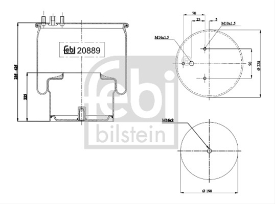 BURDUF, SUSPENSIE PNEUMATICA