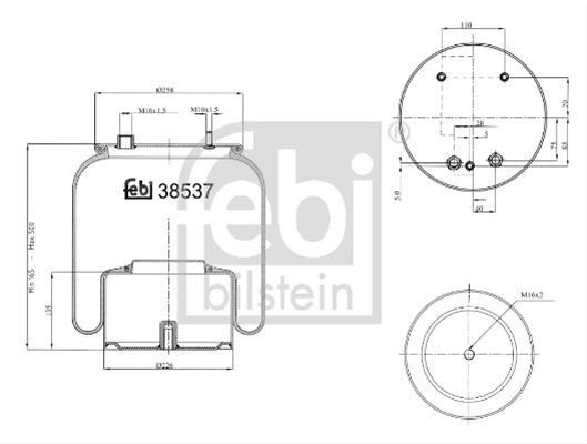 BURDUF, SUSPENSIE PNEUMATICA