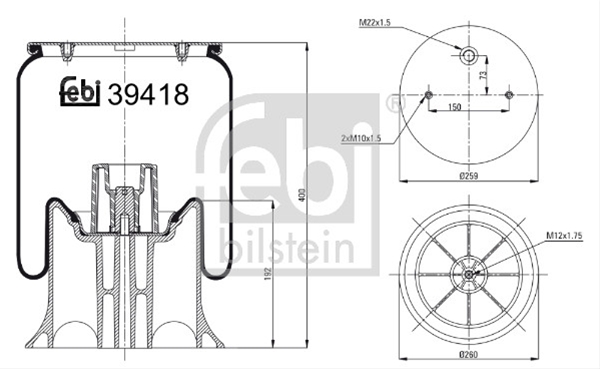 Imagine pentru produsul „BURDUF, SUSPENSIE PNEUMATICA"