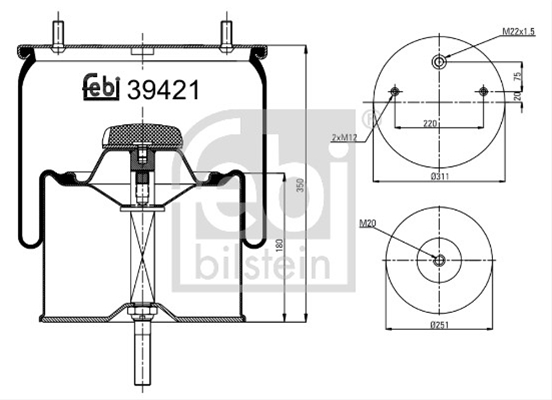 BURDUF, SUSPENSIE PNEUMATICA
