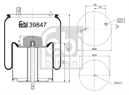 BURDUF, SUSPENSIE PNEUMATICA