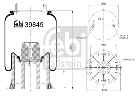 BURDUF, SUSPENSIE PNEUMATICA