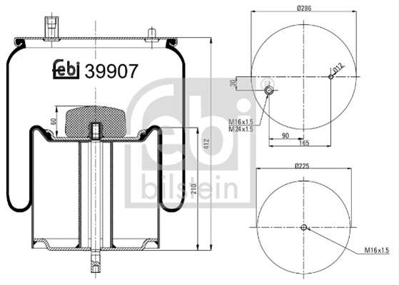 BURDUF, SUSPENSIE PNEUMATICA