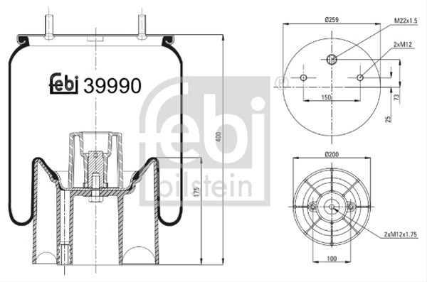 BURDUF, SUSPENSIE PNEUMATICA