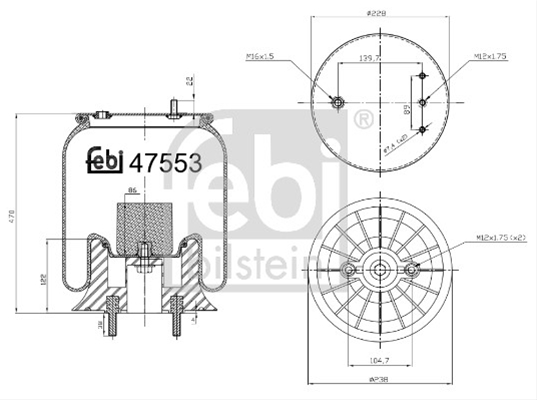 BURDUF, SUSPENSIE PNEUMATICA