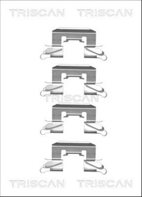 SET ACCESORII, PLACUTE FRANA