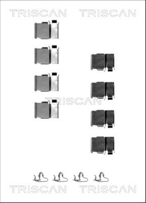 Imagine pentru produsul „SET ACCESORII, PLACUTE FRANA"