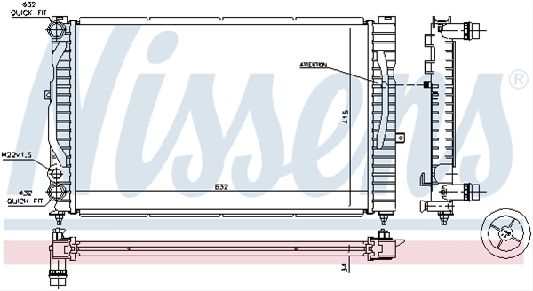 Imagine pentru produsul „RADIATOR, RACIRE MOTOR"
