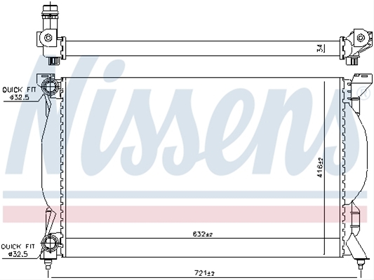 Imagine pentru produsul „RADIATOR, RACIRE MOTOR"