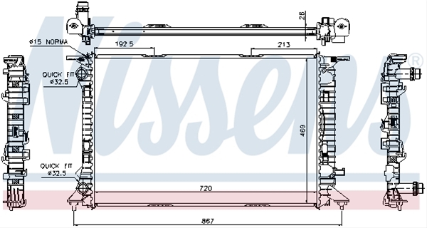 Imagine pentru produsul „RADIATOR, RACIRE MOTOR"