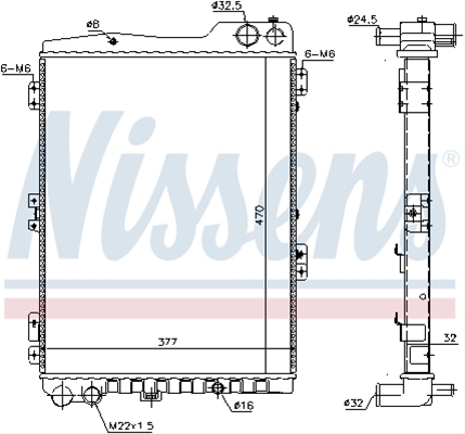 Imagine pentru produsul „RADIATOR, RACIRE MOTOR"