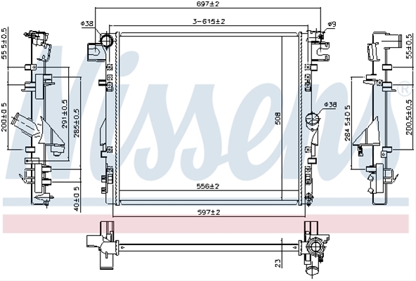 Imagine pentru produsul „RADIATOR, RACIRE MOTOR"