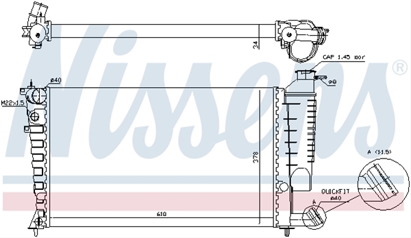RADIATOR, RACIRE MOTOR