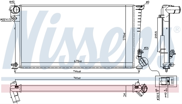 Imagine pentru produsul „RADIATOR, RACIRE MOTOR"