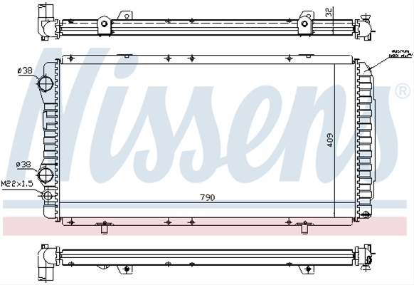 Imagine pentru produsul „RADIATOR, RACIRE MOTOR"