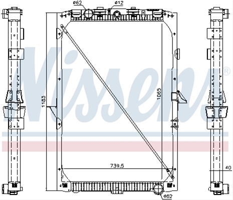 Imagine pentru produsul „RADIATOR, RACIRE MOTOR"