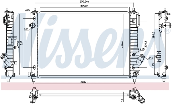 Imagine pentru produsul „RADIATOR, RACIRE MOTOR"