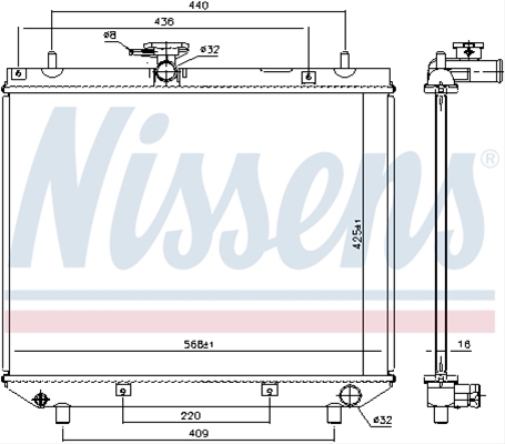 Imagine pentru produsul „RADIATOR, RACIRE MOTOR"