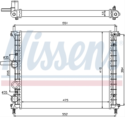 Imagine pentru produsul „RADIATOR, RACIRE MOTOR"