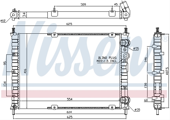 Imagine pentru produsul „RADIATOR, RACIRE MOTOR"