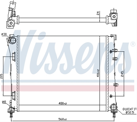 Imagine pentru produsul „RADIATOR, RACIRE MOTOR"