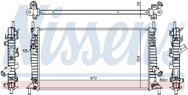 Imagine pentru produsul „RADIATOR, RACIRE MOTOR"