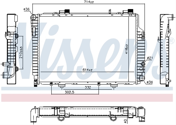 Imagine pentru produsul „RADIATOR, RACIRE MOTOR"