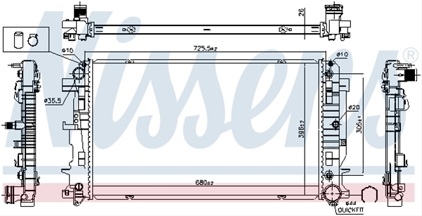 Imagine pentru produsul „RADIATOR, RACIRE MOTOR"
