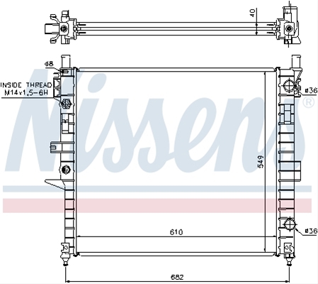 Imagine pentru produsul „RADIATOR, RACIRE MOTOR"