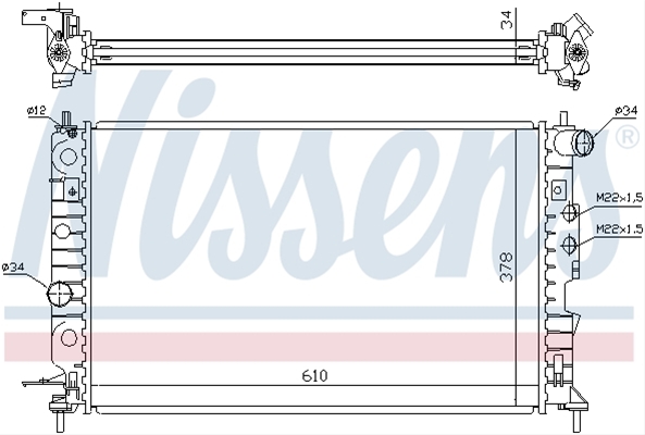 Imagine pentru produsul „RADIATOR, RACIRE MOTOR"