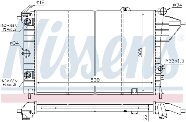 RADIATOR, RACIRE MOTOR