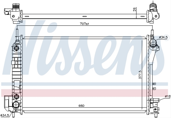 Imagine pentru produsul „RADIATOR, RACIRE MOTOR"
