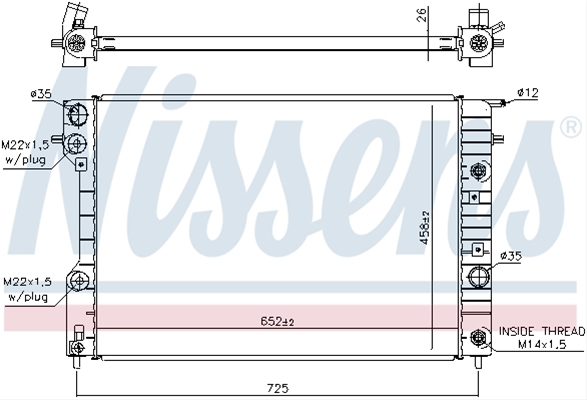 Imagine pentru produsul „RADIATOR, RACIRE MOTOR"