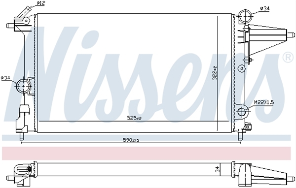 Imagine pentru produsul „RADIATOR, RACIRE MOTOR"